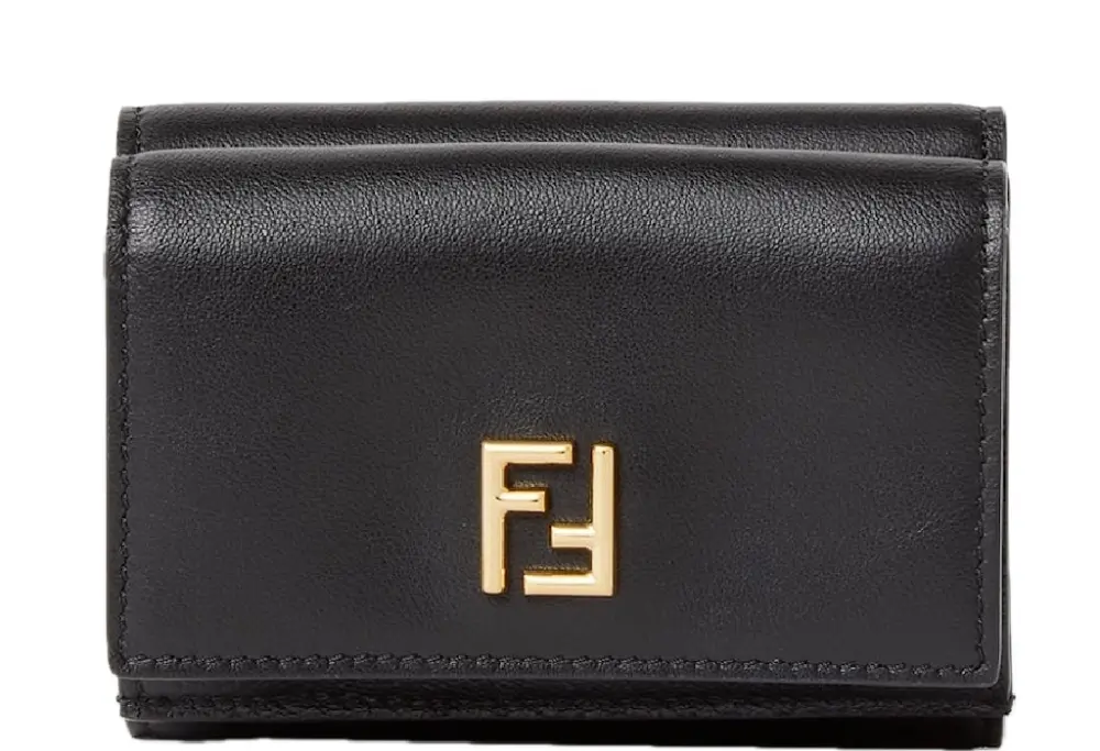 Ví Fendi FF Mini Trifold 'Black' 8M0584B08EF0QA1