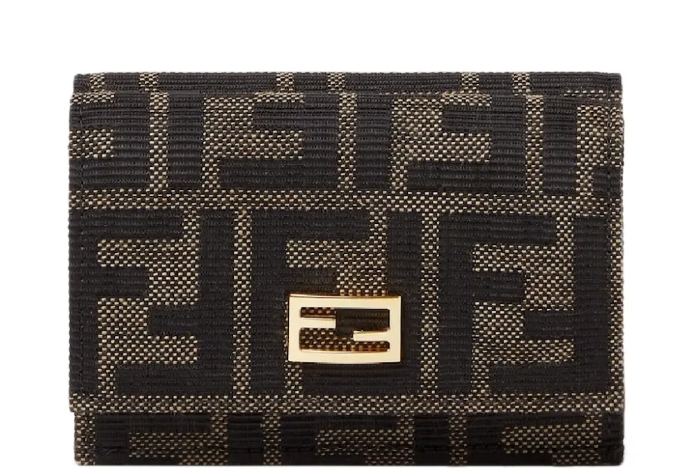Ví Fendi Mini Tube Trifold 'Brown' 8M0595B1JYF0VAT