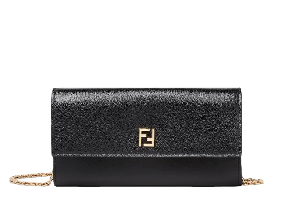 Túi Fendi FF Continental With Chain 'Black' 8M0587B08EF0QA1