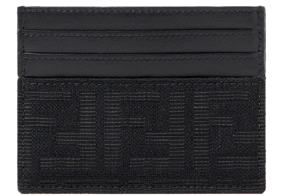 Ví Fendi FF Jacquard Card Holder 'Black' 7M0164B16FF0QA1