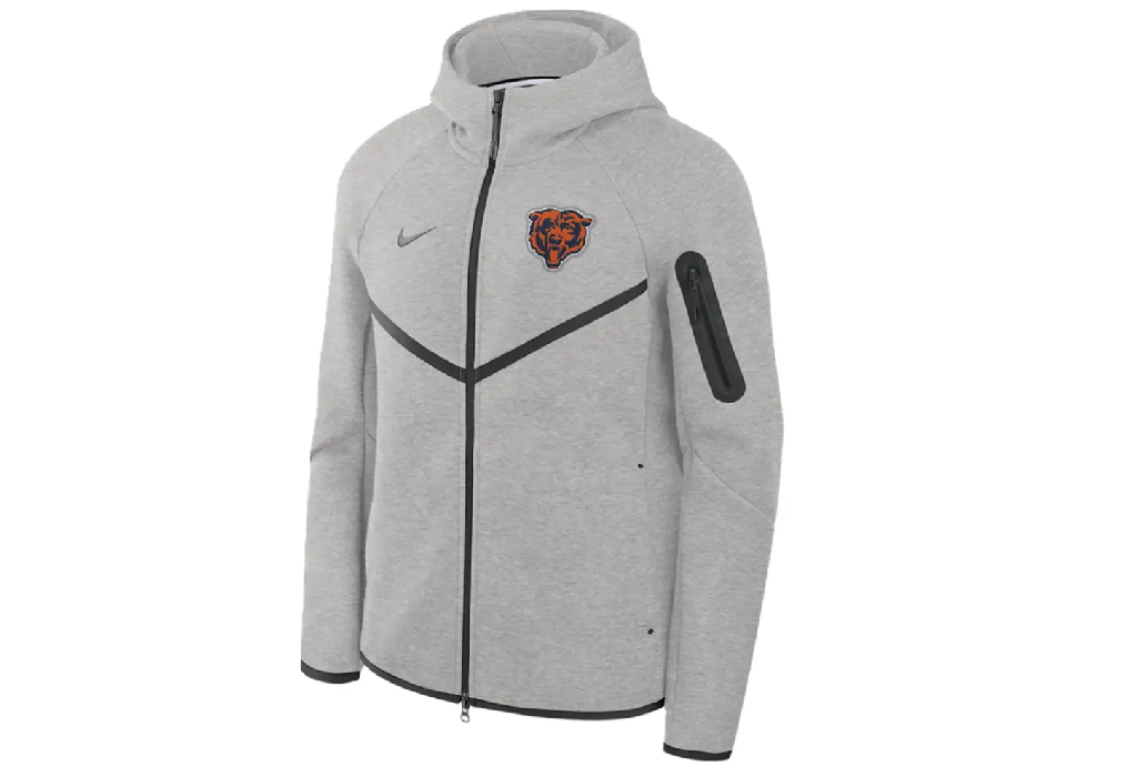 Áo Nike Chicago Bears Tech Fleece Windrunner Jacket ‘Dark Grey’ 05L4086N7Q-J35