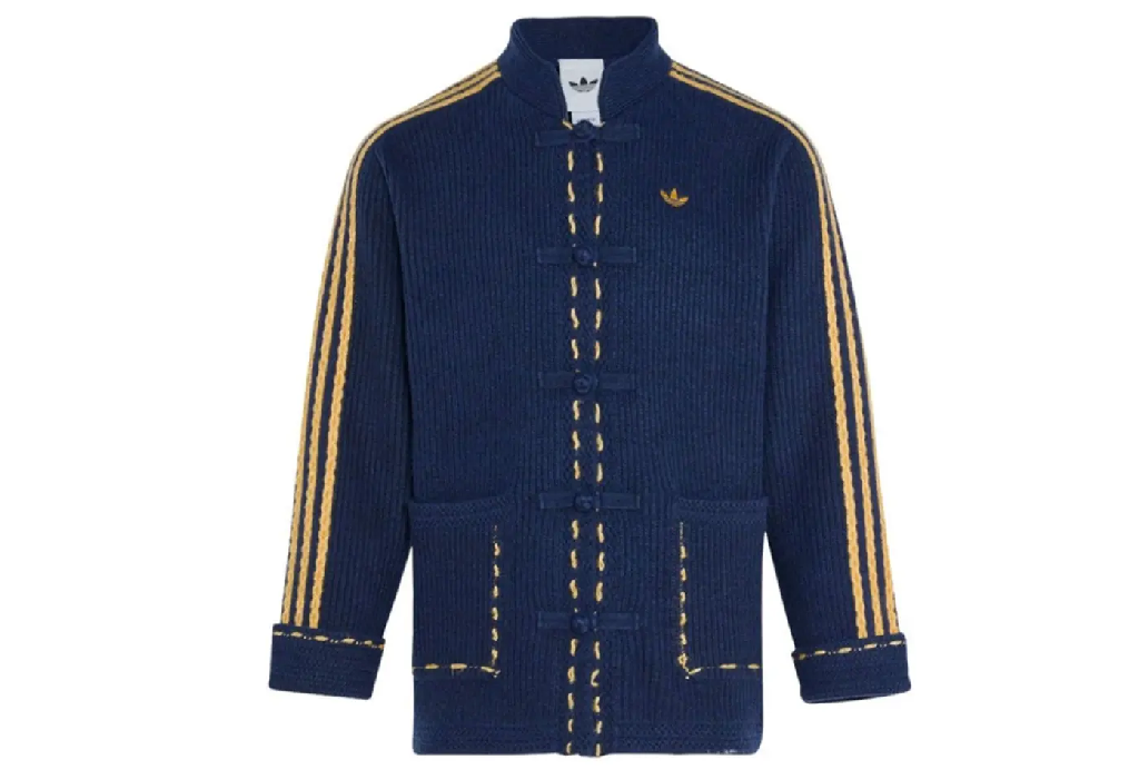 Áo Adidas New Year Knit Jacket Asia Sizing 'Navy' KR5064