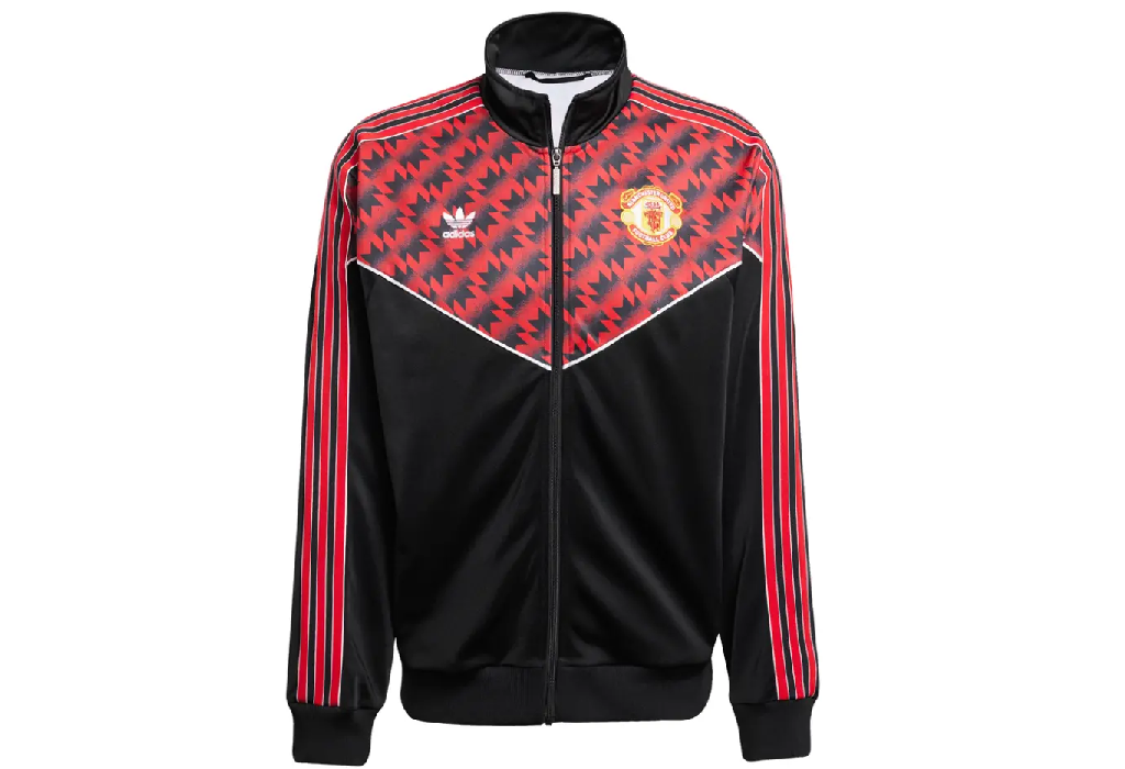 Áo adidas Manchester United 1991 Track Top ‘Black’ JF0373
