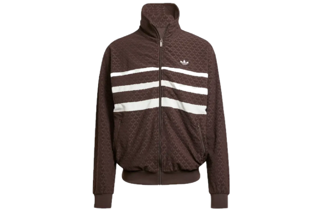 Áo Adidas Originals Monogram ‘Dark Brown’ JP4419