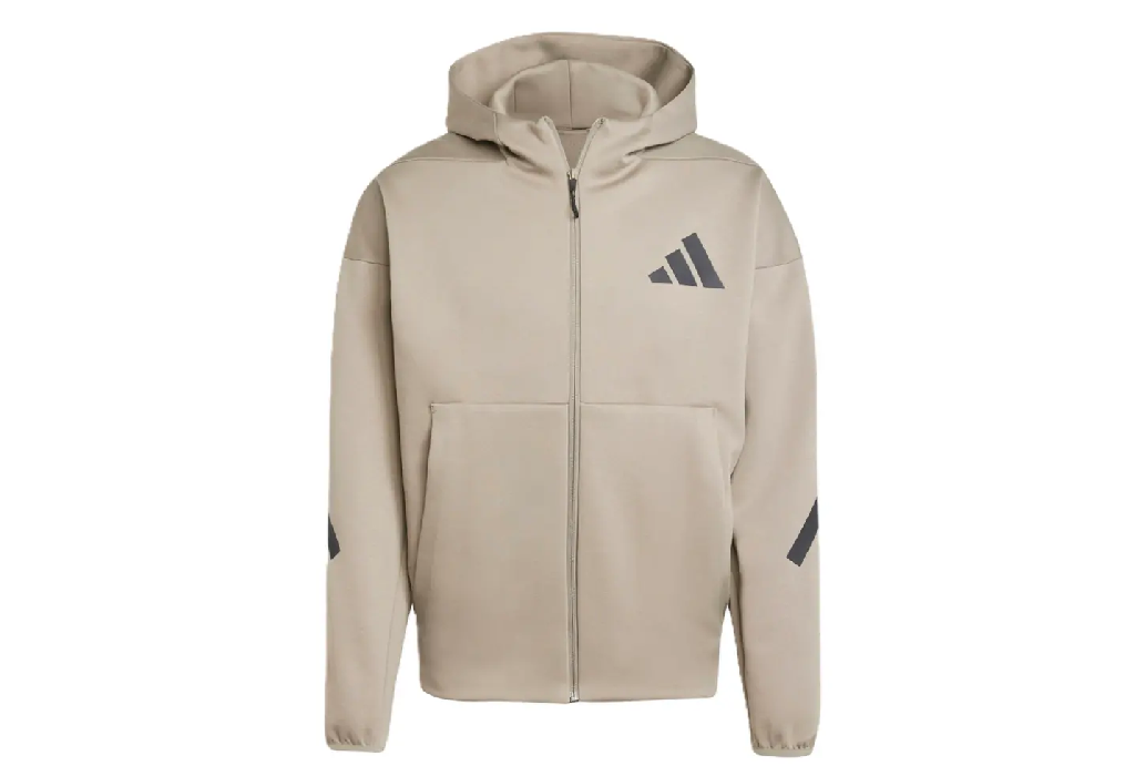 Áo Adidas ZNE Full Zip Hooded Track Jacket ‘Brown’ JD9600