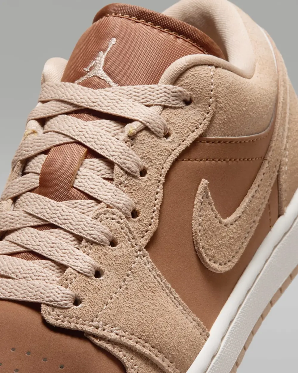 Giày Nike Air Jordan 1 Low 'Legend Medium Brown' DC0774-205 - Ảnh 7