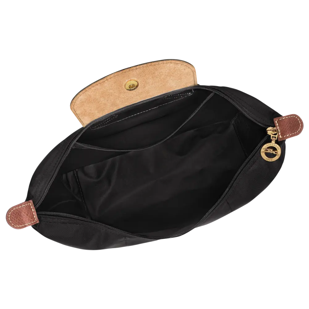 Balo Longchamp Le Pliage Original M Backpack 'Black' 10284089001 - Ảnh 4