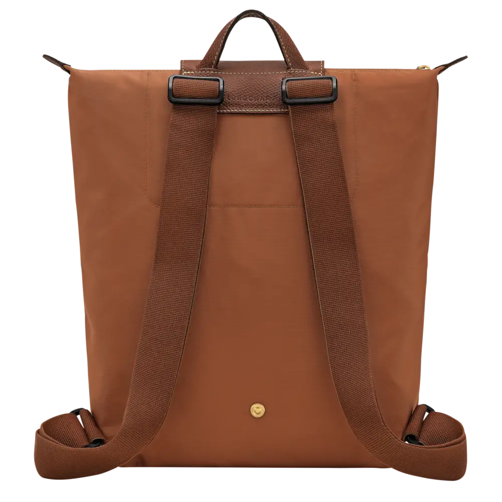 Balo Longchamp Le Pliage Original M Backpack 'Cognac' 10284089504 - Ảnh 3