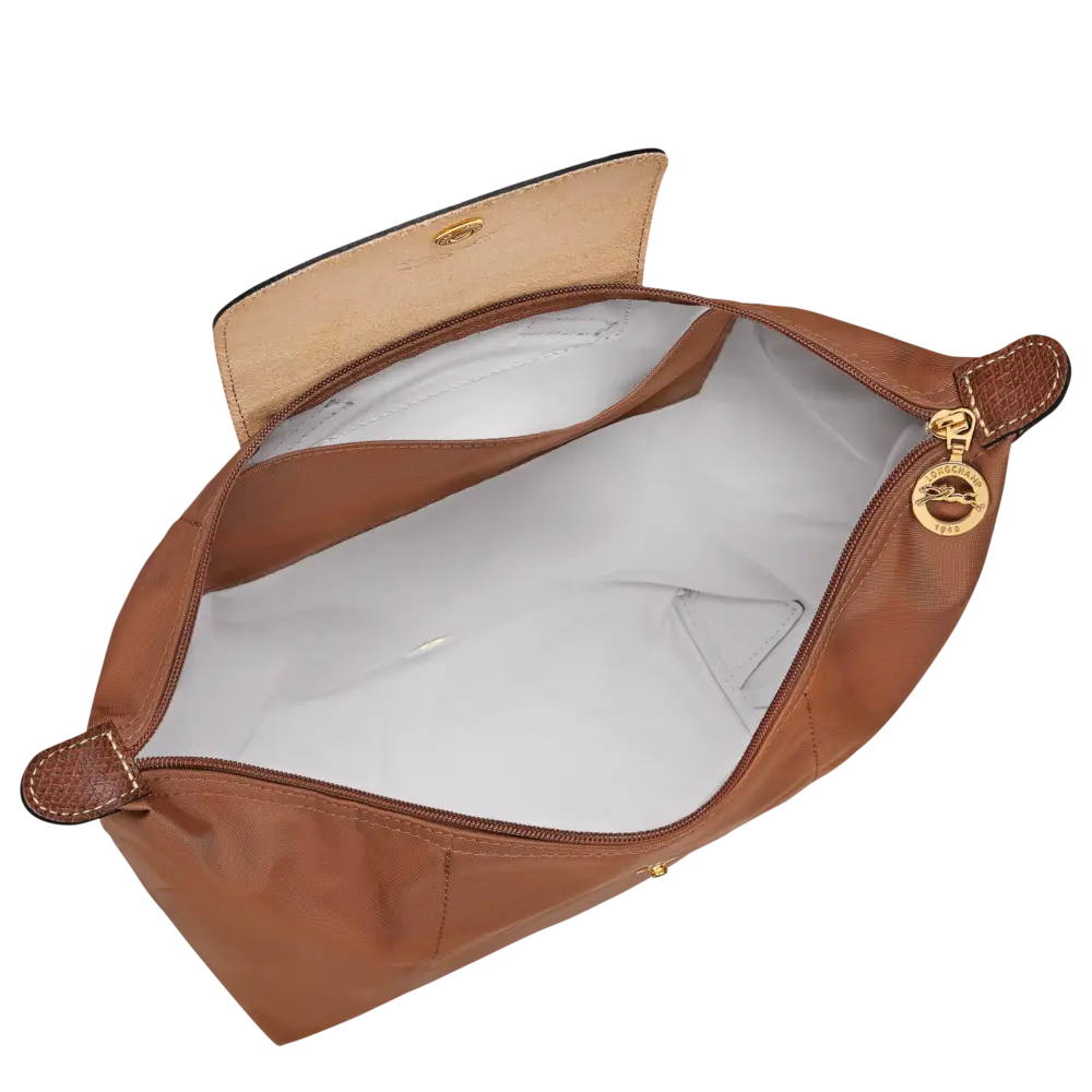 Balo Longchamp Le Pliage Original M Backpack 'Cognac' 10284089504 - Ảnh 4
