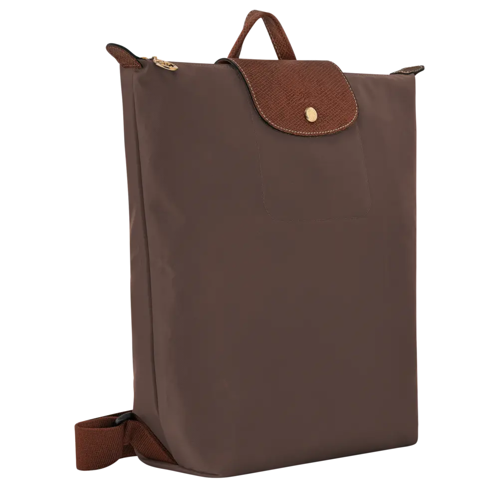 Balo Longchamp Le Pliage Original M Backpack 'Mocha' 10284089002 - Ảnh 2