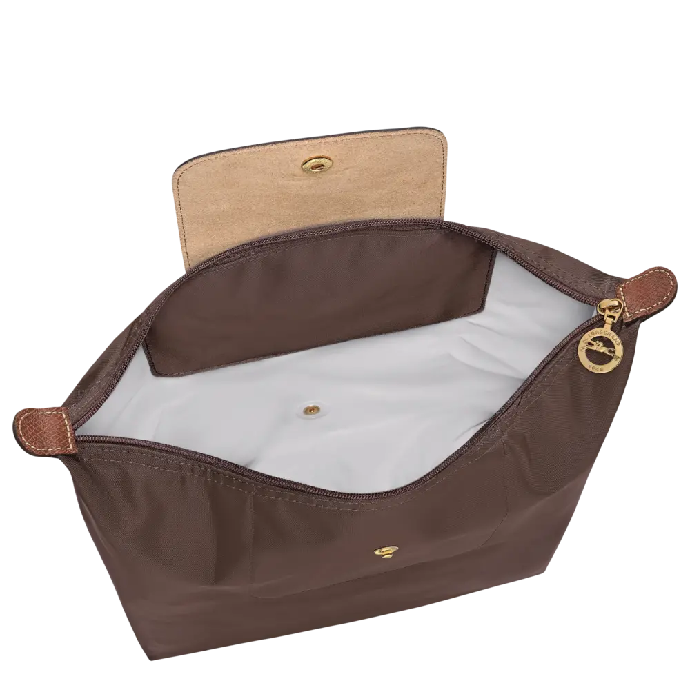 Balo Longchamp Le Pliage Original M Backpack 'Mocha' 10284089002 - Ảnh 4