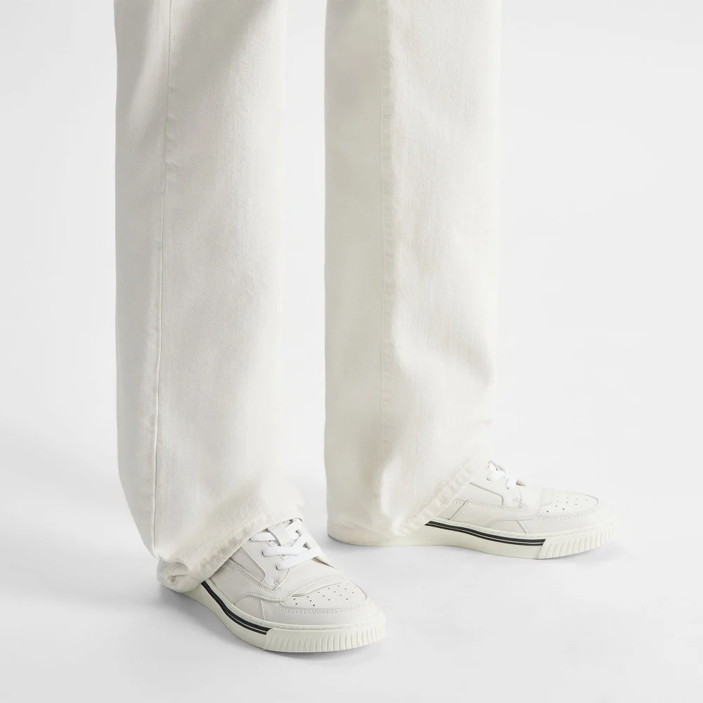 Giày Fendi Fender Trainers 'White' 7E195886PF1XJI - Ảnh 5