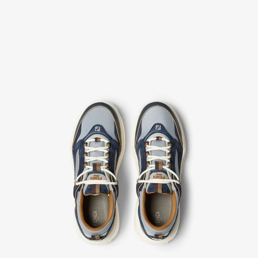 Giày Fendi Force Trainers 'Blue' 7E1929AY1YF1WPM - Ảnh 2