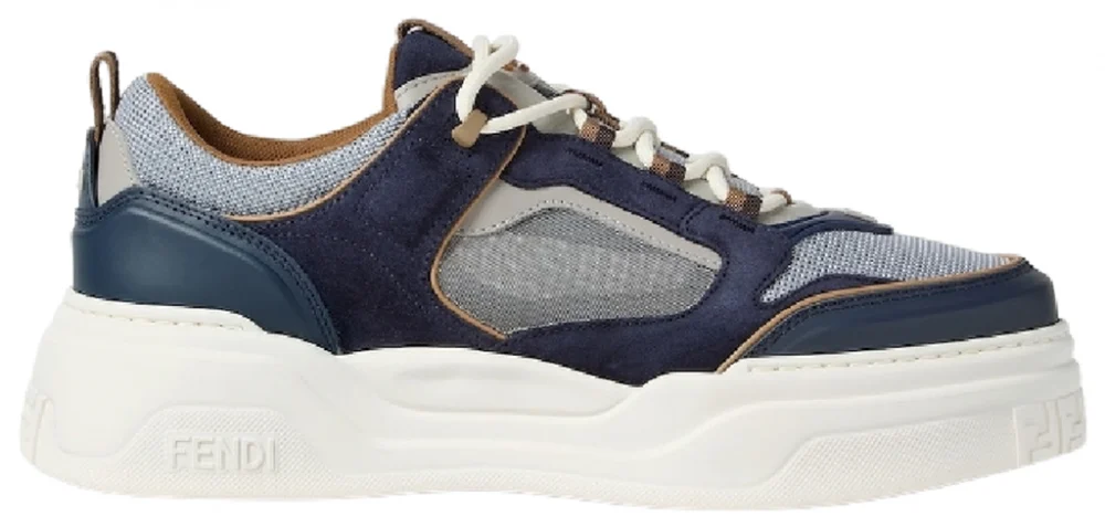 Giày Fendi Force Trainers 'Blue' 7E1929AY1YF1WPM