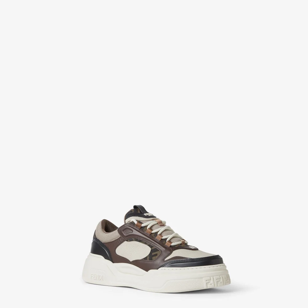 Giày Fendi Force Trainers 'Brown' 7E1728AU20F1T29 - Ảnh 4