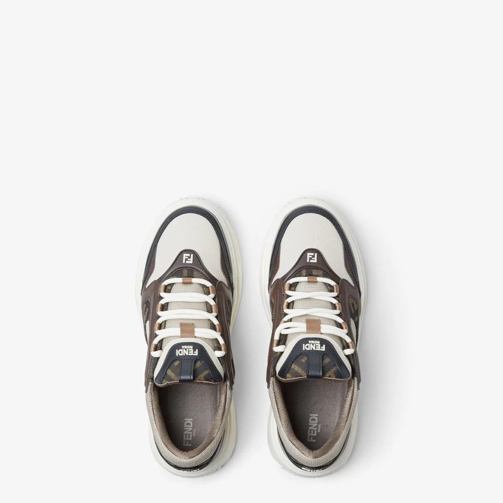 Giày Fendi Force Trainers 'Brown' 7E1728AU20F1T29 - Ảnh 2