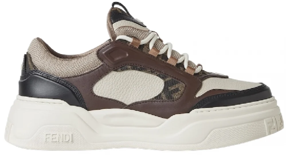 Giày Fendi Force Trainers 'Brown' 7E1728AU20F1T29