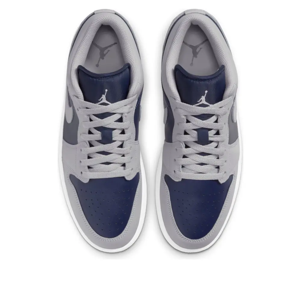Giày Nike Air Jordan 1 Low 'College Navy' 553558-058 - Ảnh 2
