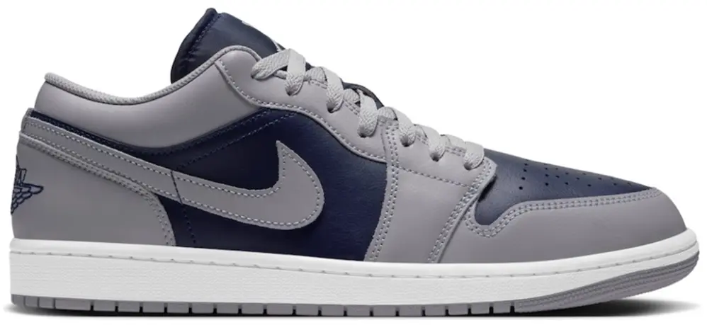 Giày Nike Air Jordan 1 Low 'College Navy' 553558-058