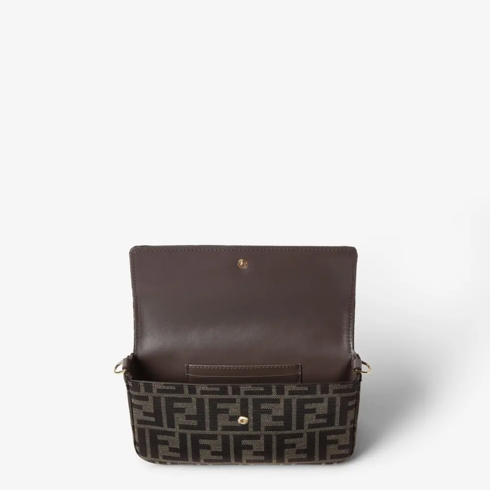 Túi Fendi Tube Wallet On Chain 'Brown' 8M0600B1JYF0VAT - Ảnh 2