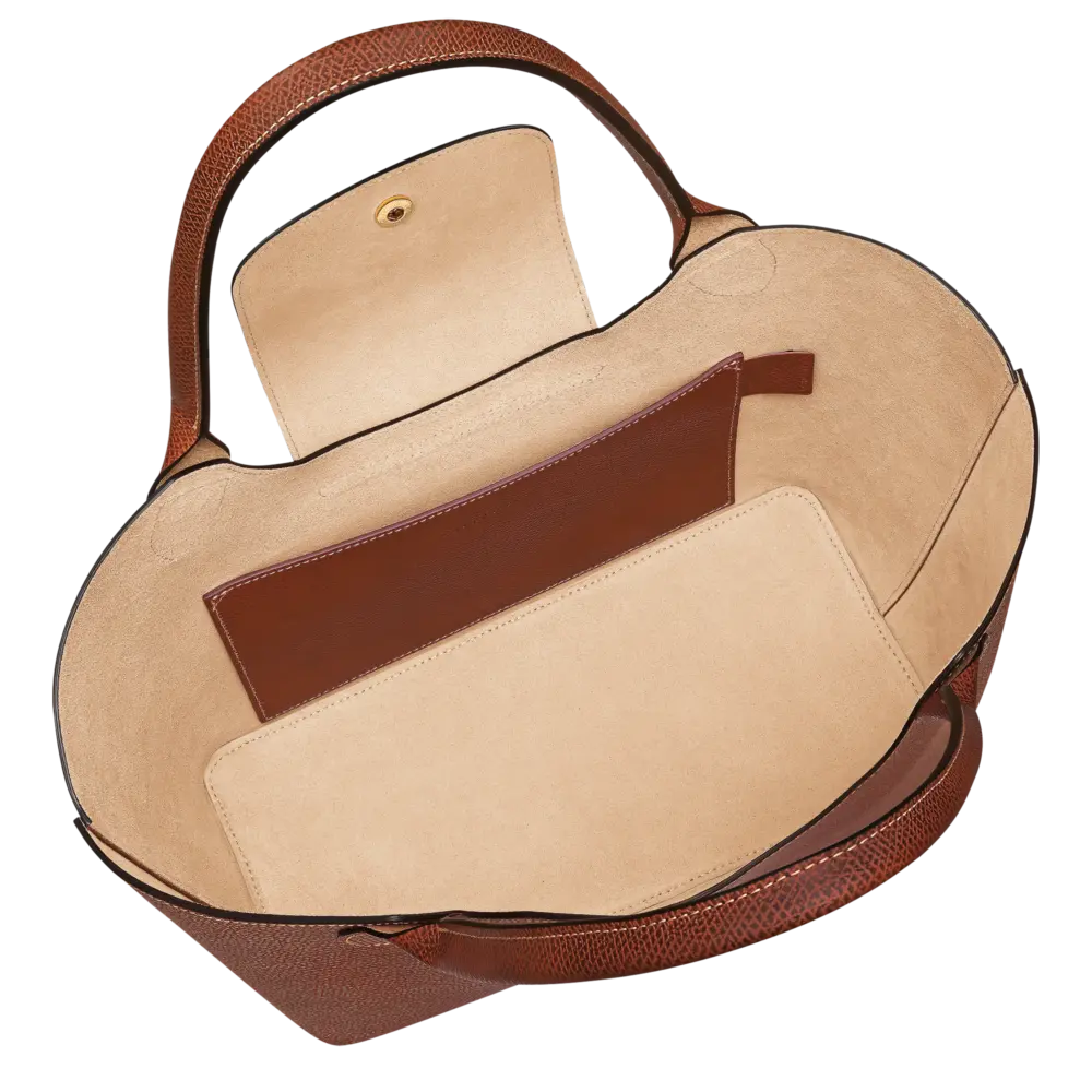 Túi Longchamp Épure L Shoulder Bag 'Brown' 10346HYZ035 - Ảnh 5