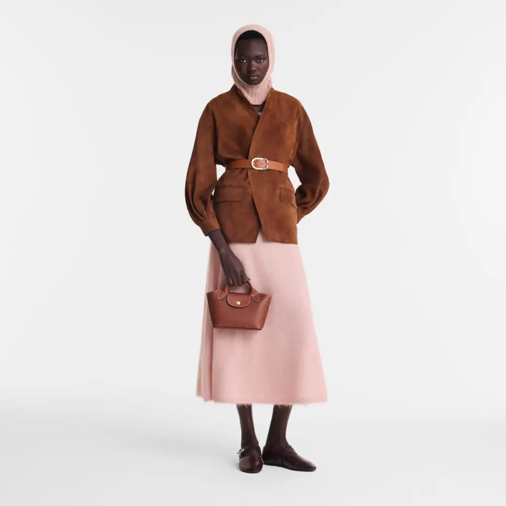 Túi Longchamp Épure XS Tote Bag 'Brown' 10319HYZ035 - Ảnh 2