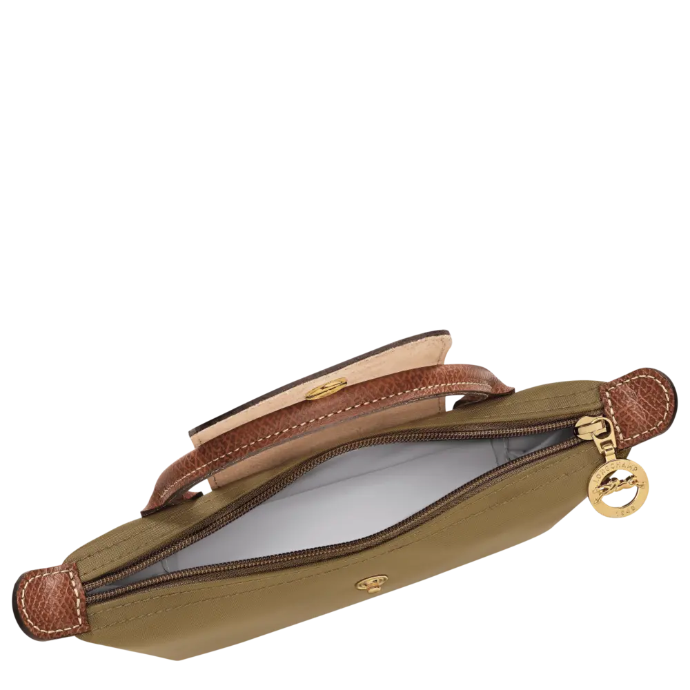 Túi Longchamp Le Pliage Original Pouch 'Olive' 34175089510 - Ảnh 4