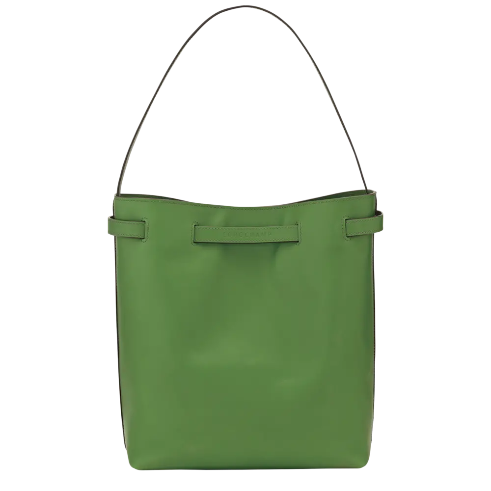 Túi Longchamp Le Smart L Shoulder Bag 'Matcha' 10352HIUM80 - Ảnh 4