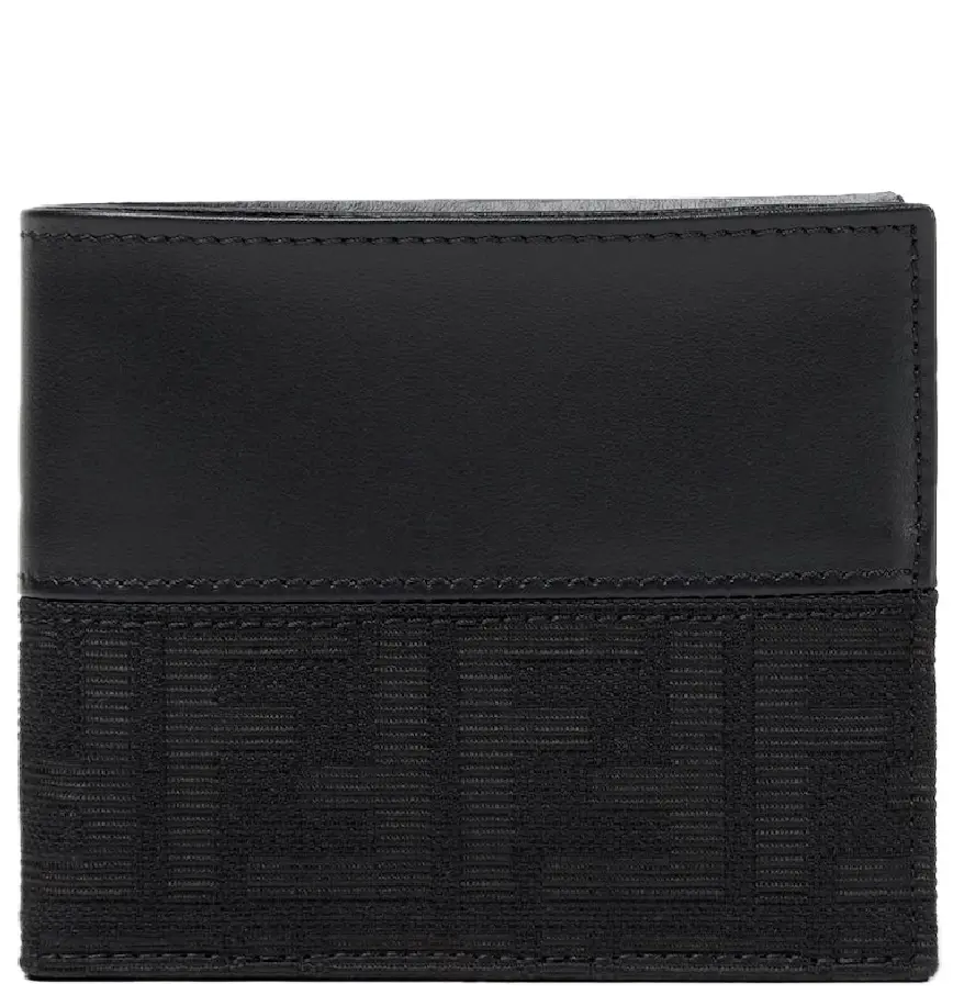 Ví Fendi FF Jacquard Wallet 'Black' 7M0169B139F0QA1 - Ảnh 2